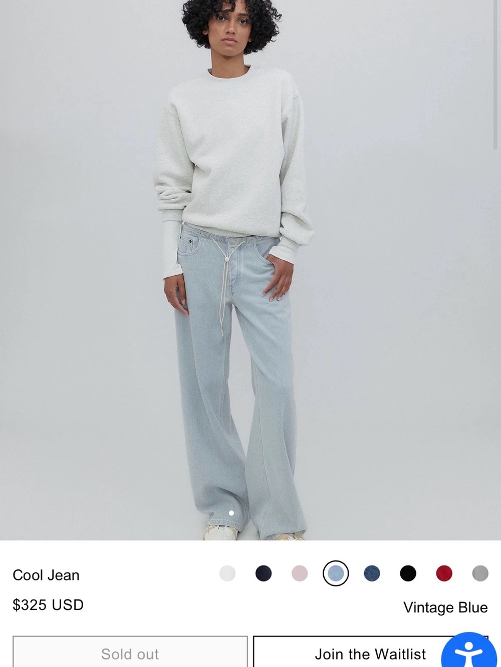 Still Here Cool Jeans in Vintage Blue - Size 28